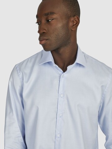 HECHTER PARIS Regular fit Business Shirt in Blue