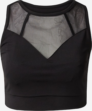 ABOUT YOU Sporttop 'Celina' in Zwart: voorkant