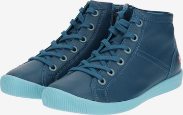 Softinos Sneakers hoog in Blauw