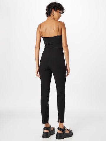 Coupe slim Pantalon OUI en noir