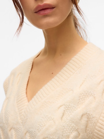VERO MODA Pullover 'VMPIPER' i beige