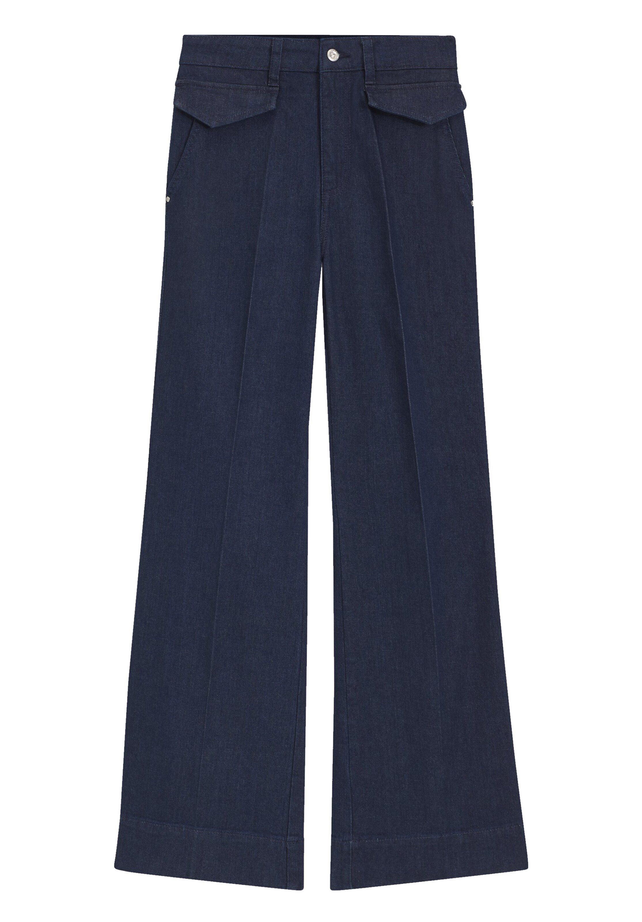 BOSS Flared Jeans ' Rosalya' in Blue: front