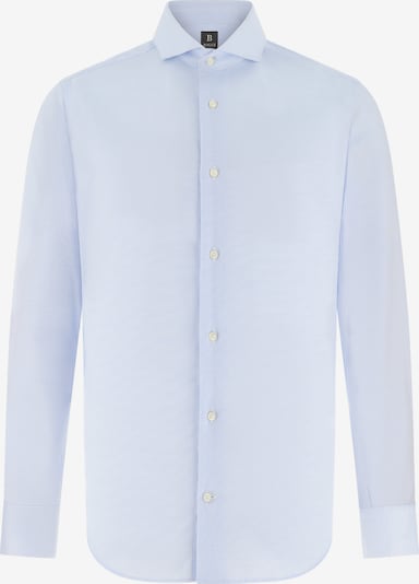 Marškiniai iš Boggi Milano, spalva – šviesiai mėlyna / balta, Prekių apžvalga