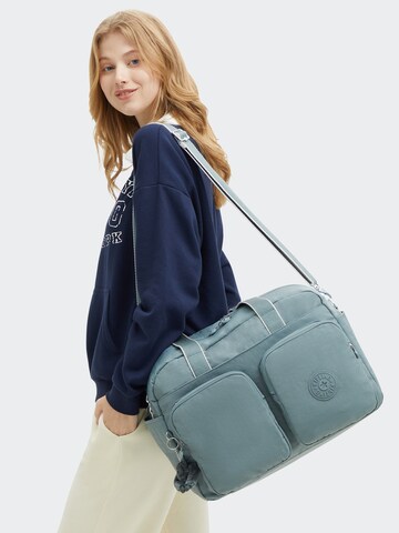 Borsa weekend 'Defea' di KIPLING in blu: frontale