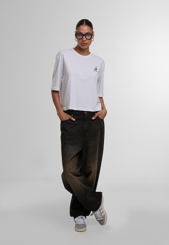 Dangerous DNGRS T-Shirt 'Liminous' in Weiß