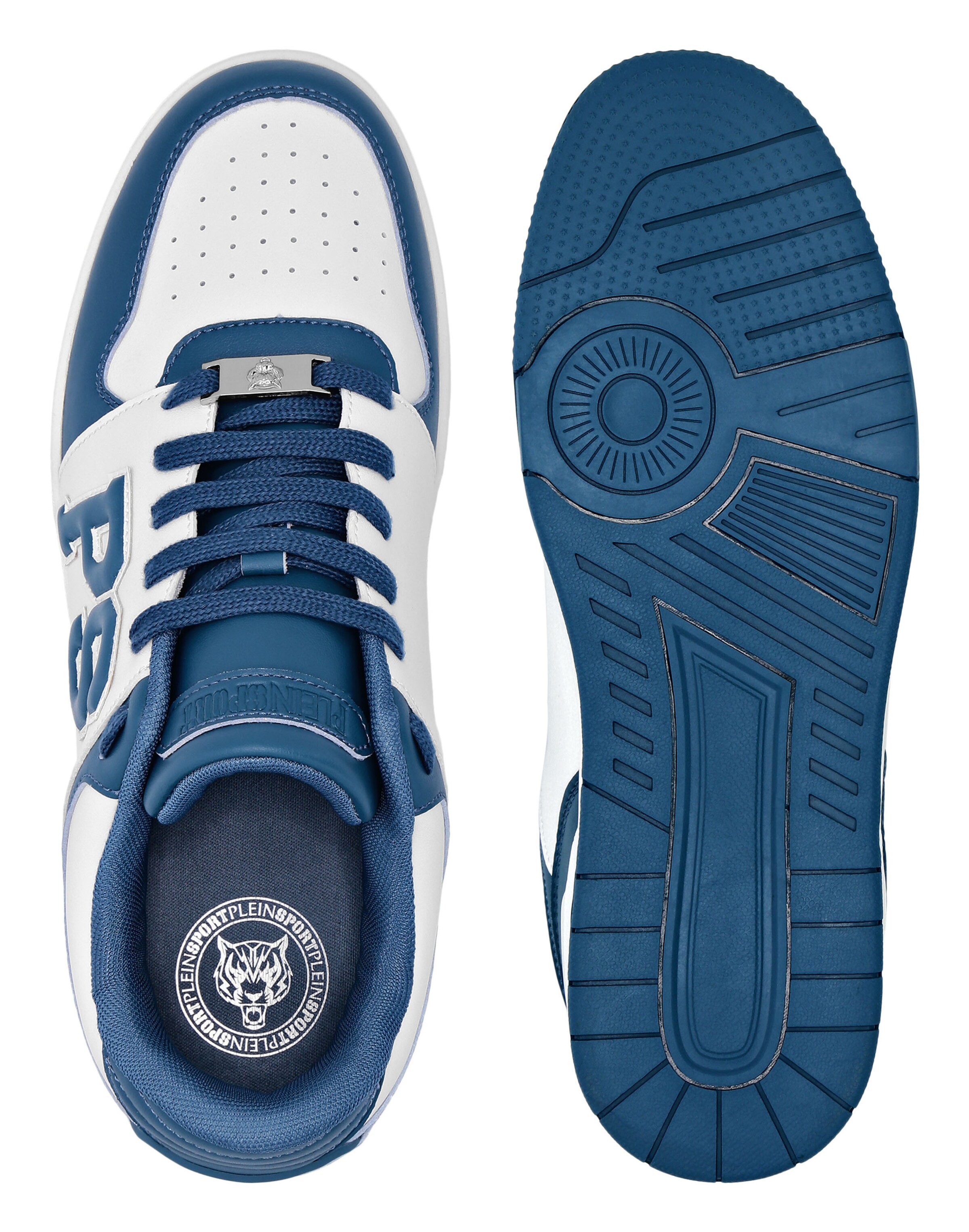 Baskets basses Plein Sport en bleu