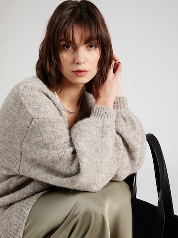 BRUUNS BAZAAR Pullover in Beige