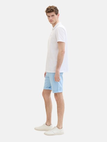 TOM TAILOR Slimfit Chino in Blauw