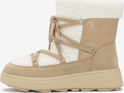 Kazar Snow Boots in Light brown / White, Item view