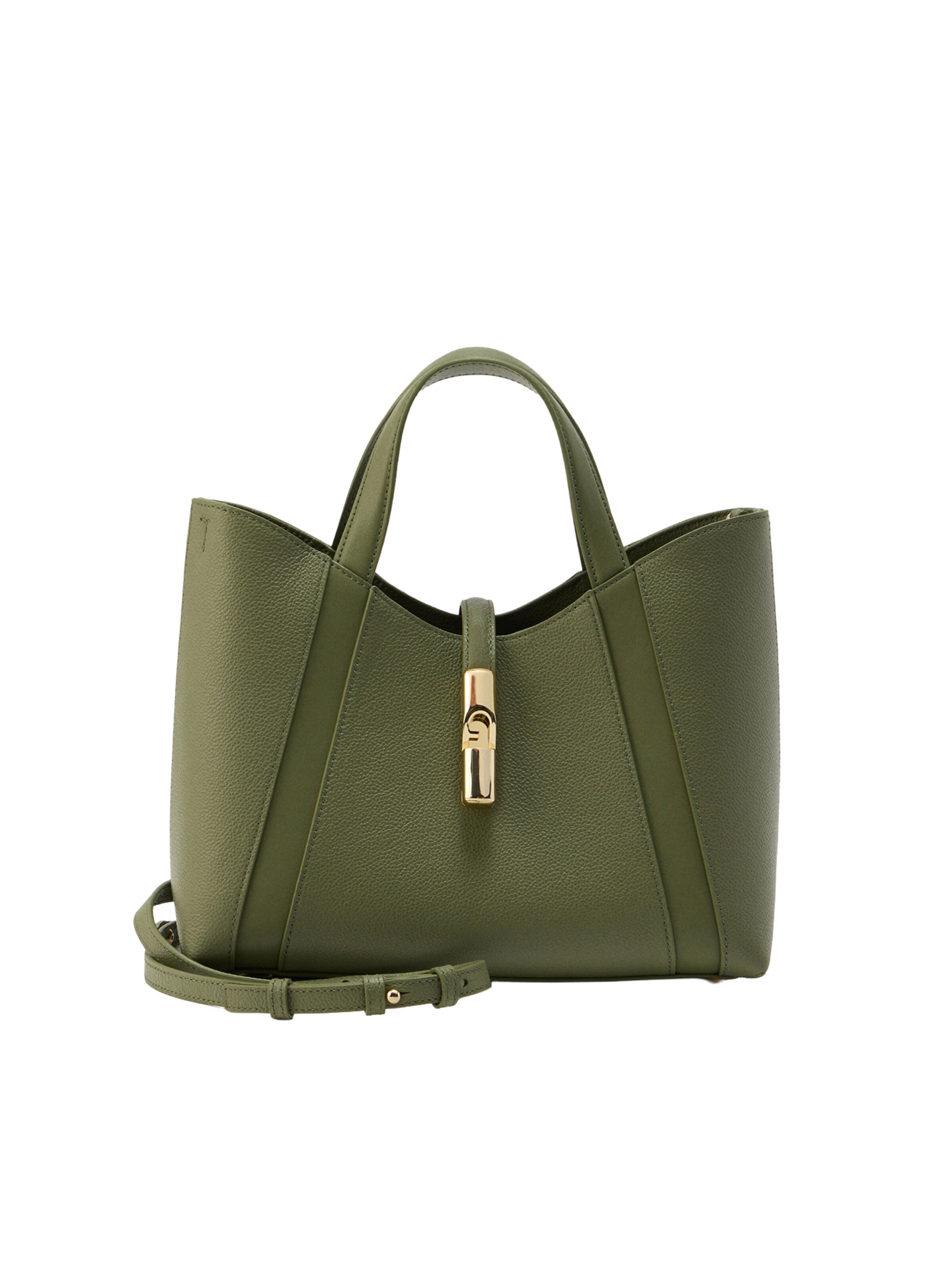 FURLA Kabelka 'GOCCIA' - Zelená: predná strana