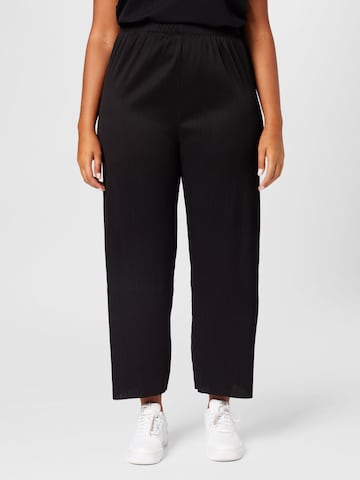 ABOUT YOU Curvy Loose fit Pants 'Inka' in Black: front
