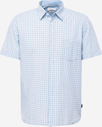 s.Oliver Overhemd in Blauw: voorkant