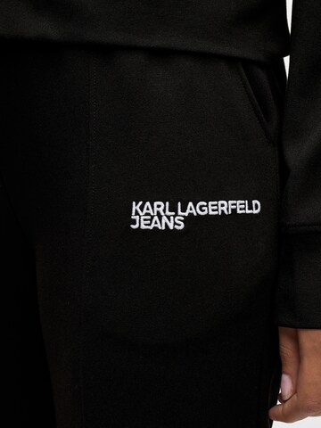KARL LAGERFELD JEANS Regular Housut värissä musta