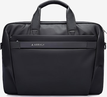 Arrivly Laptoptasche 'Z Pro' in Schwarz: Vorderseite