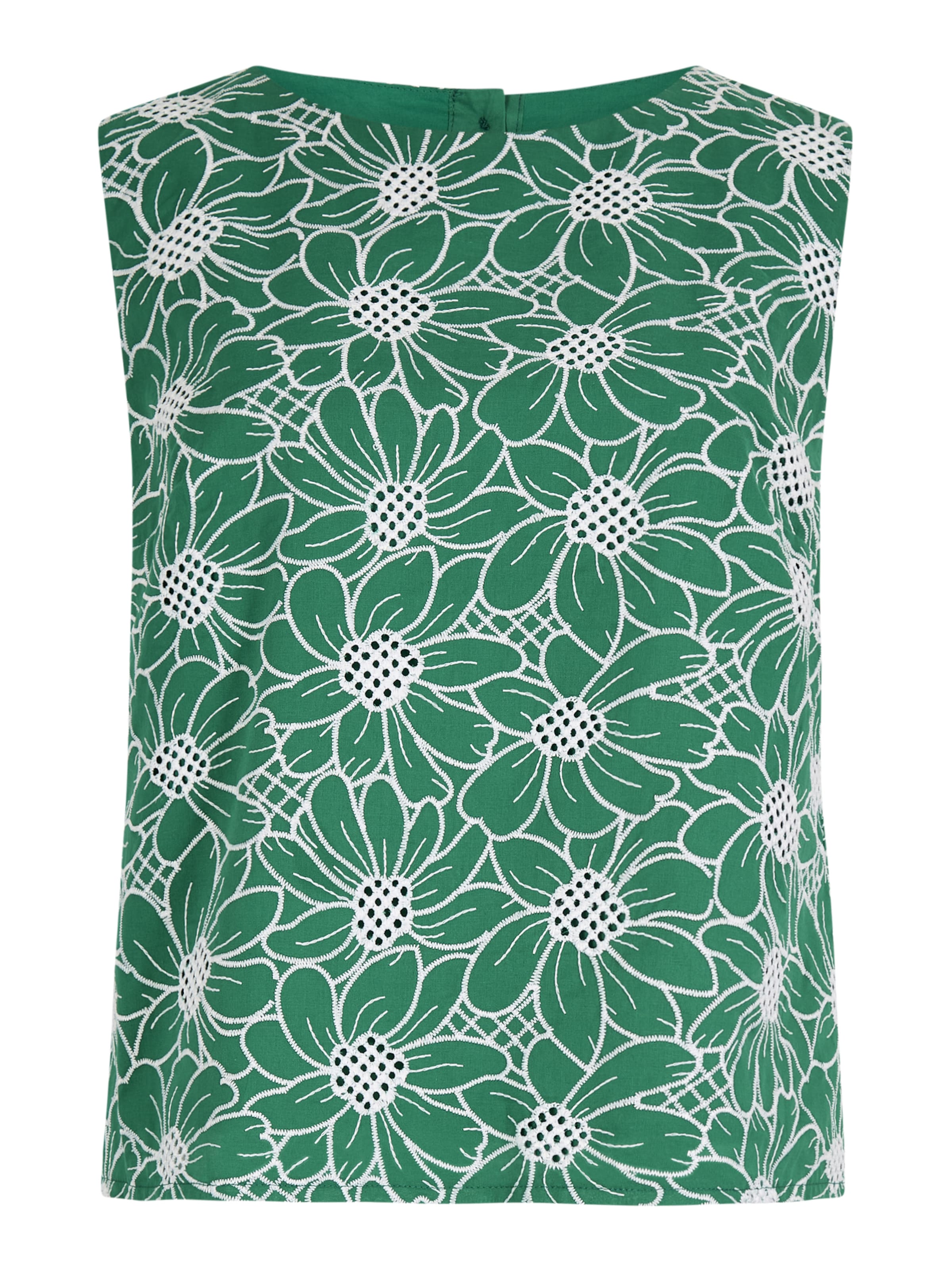 Apricot Blouse in Green: front