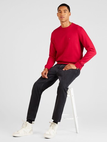 TOMMY HILFIGER Sweatshirt in Rot