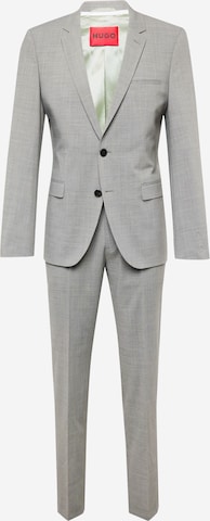 HUGO Red Slim fit Suit in Grey: front