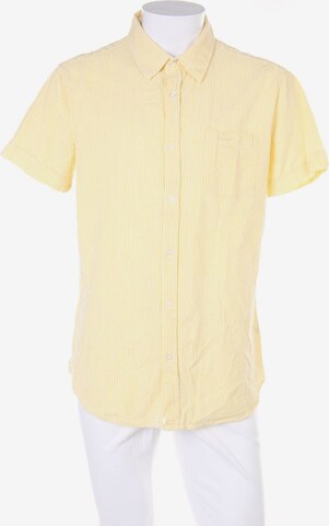 JOHN ADAMS Button Up Shirt in XL in Yellow: front