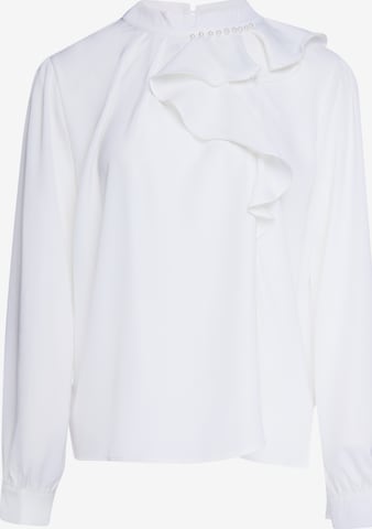 usha BLACK LABEL - Blusa en blanco: frente