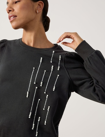 TAIFUN Sweatshirt in Zwart