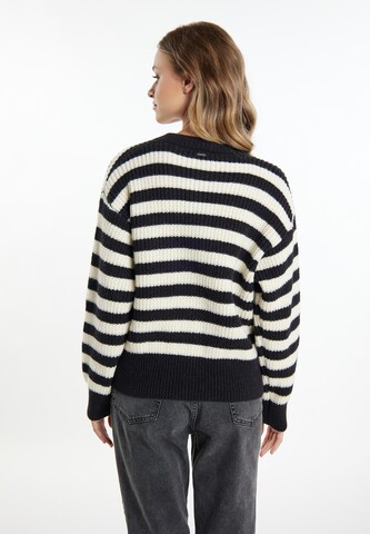 DreiMaster Vintage Knit Cardigan 'Imane' in Black