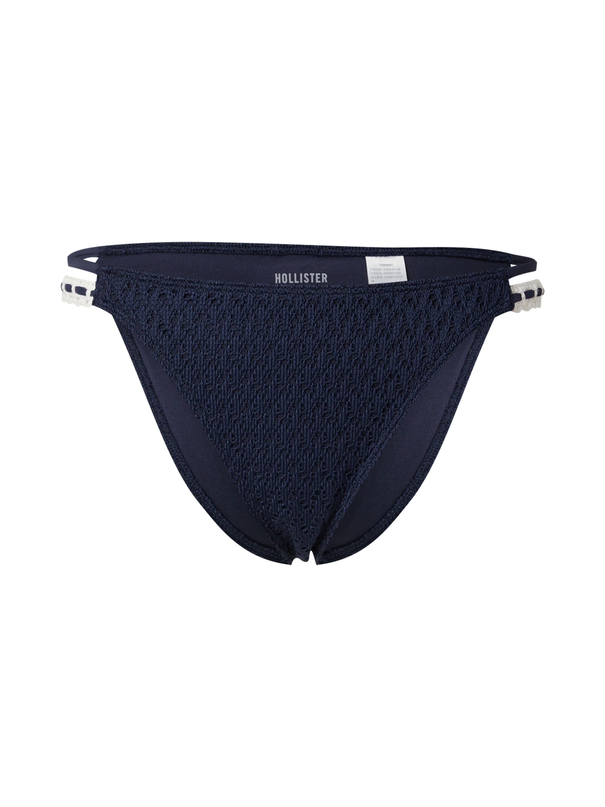 HOLLISTER - Cueca biquíni em azul: frente