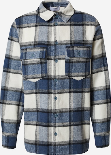 DAN FOX APPAREL Button Up Shirt 'Burak' in Blue, Item view