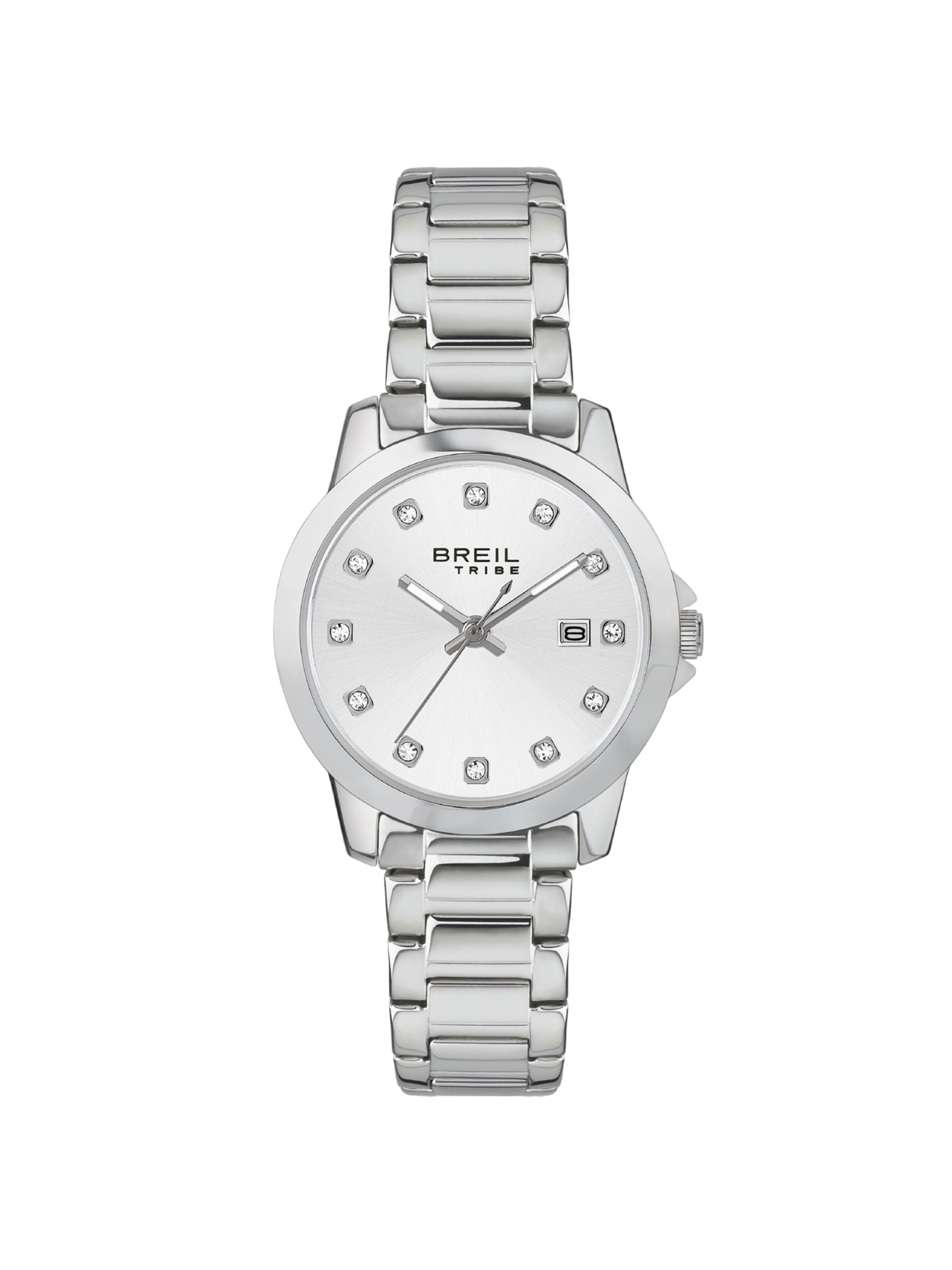 Orologio analogico 'Classic Elegance' di Breil in argento: frontale