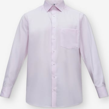 OLYMP Comfort Fit Skjorta 'Luxor' i rosa: framsida
