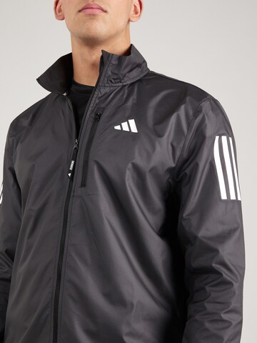 ADIDAS PERFORMANCE Athletic Jacket 'Own The Run' in Black