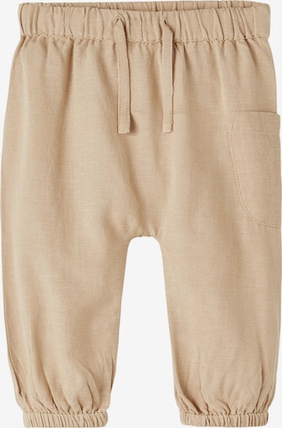 NAME IT Tapered Pants 'Faher' in Beige: front