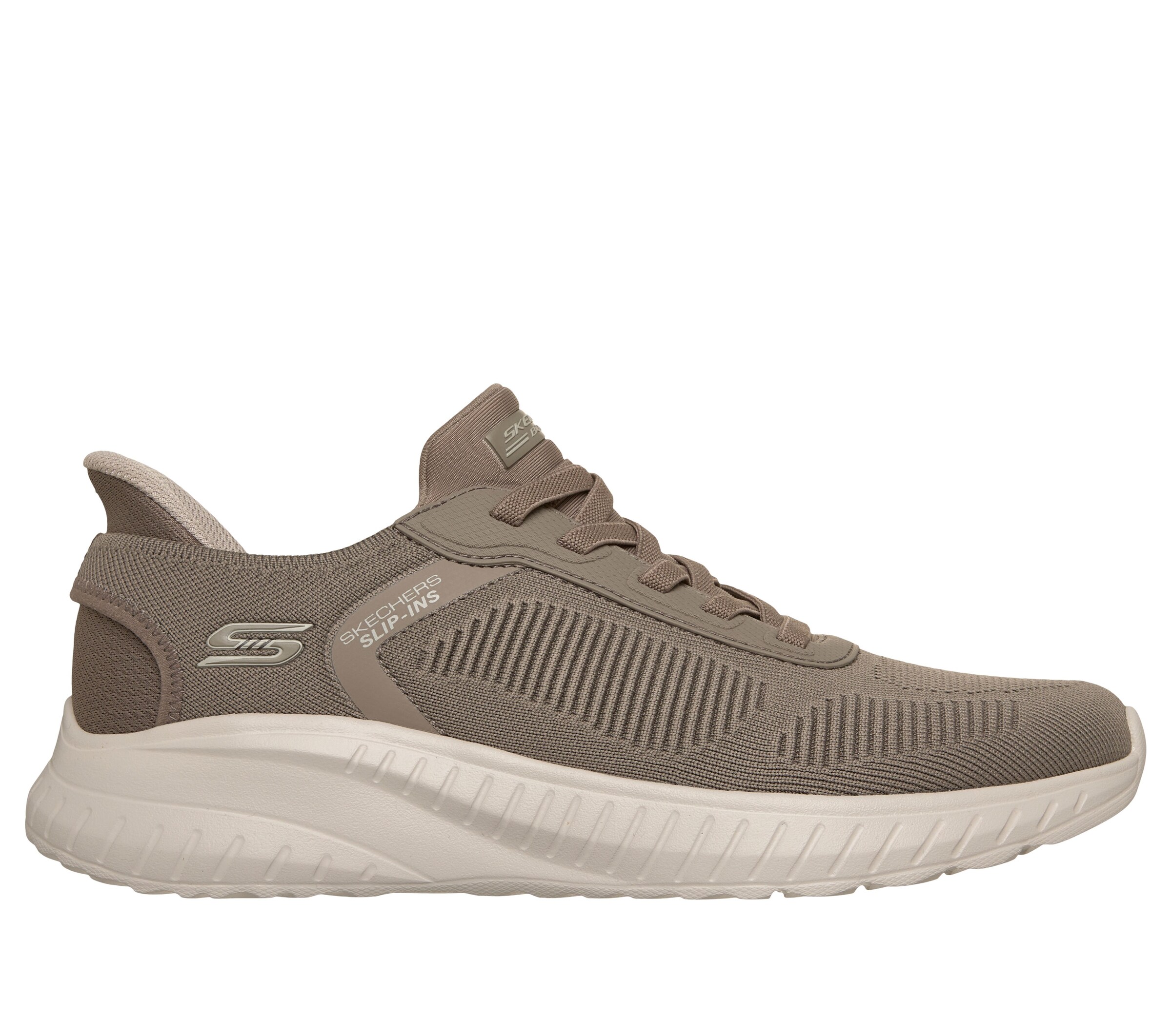 Baskets basses 'Bobs Squad Chaos - Silid Step' SKECHERS en marron