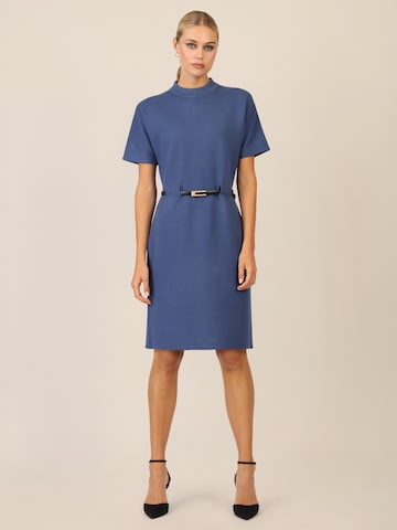 APART Knitted dress in Blue