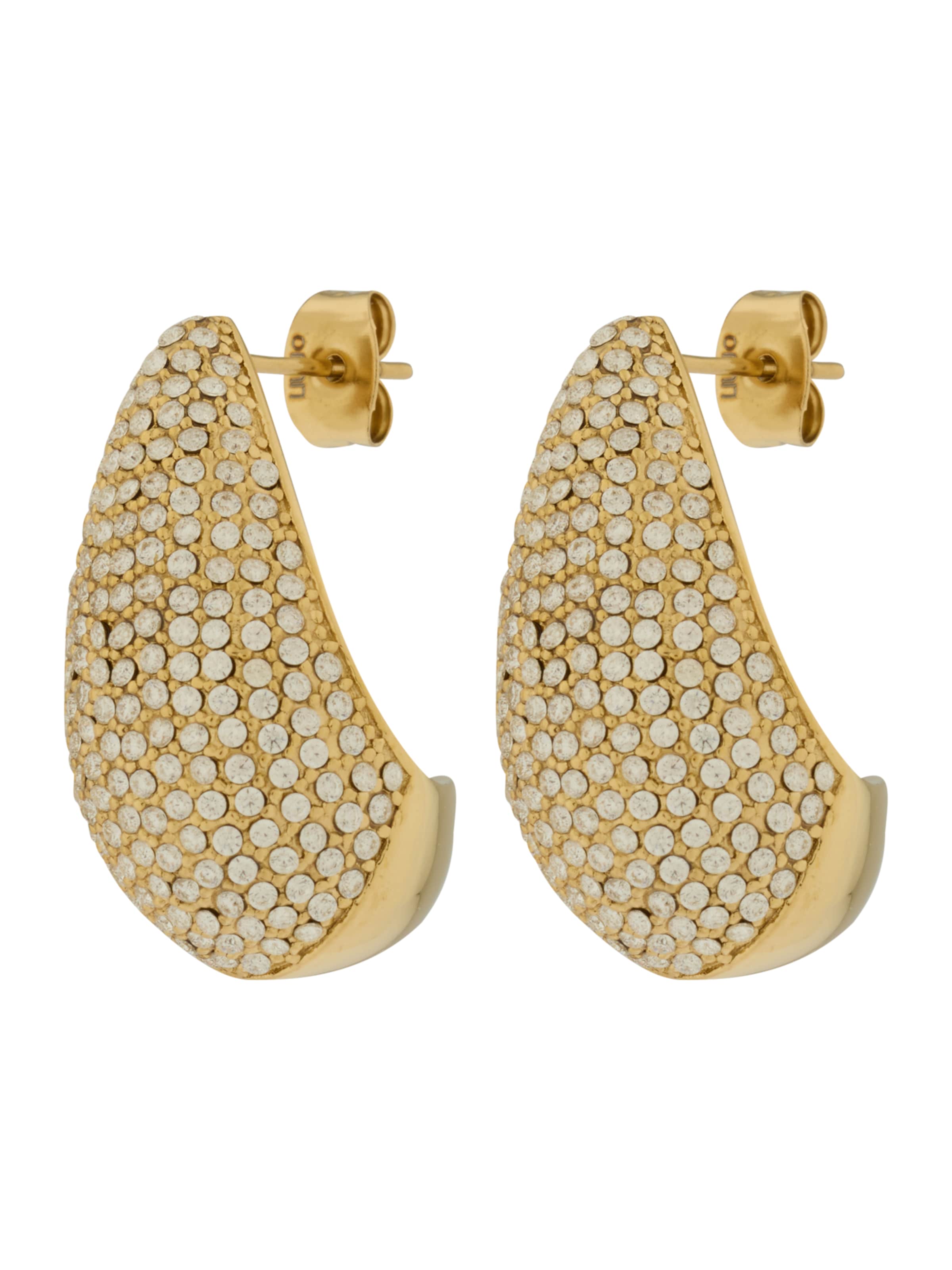 Liu Jo - Pendientes en oro: frente