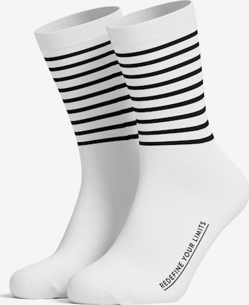 PIPPO Amsterdam Sportsocken in Weiß: Vorderseite