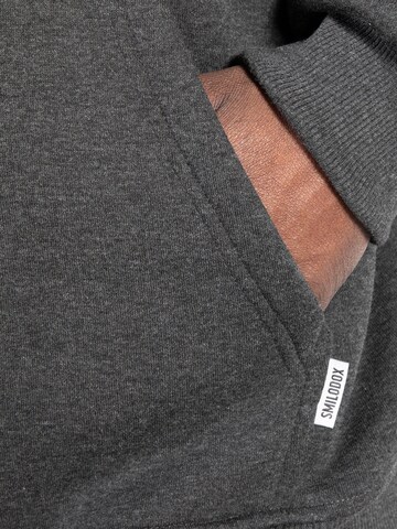 Sweat-shirt 'Kane' Smilodox en gris