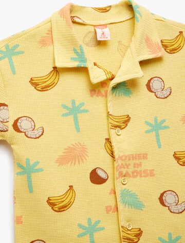 Koton Regular fit Button Up Shirt in Yellow
