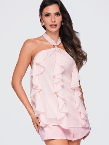 Top di Ombre in rosa: frontale