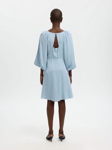 Robe SELECTED en bleu