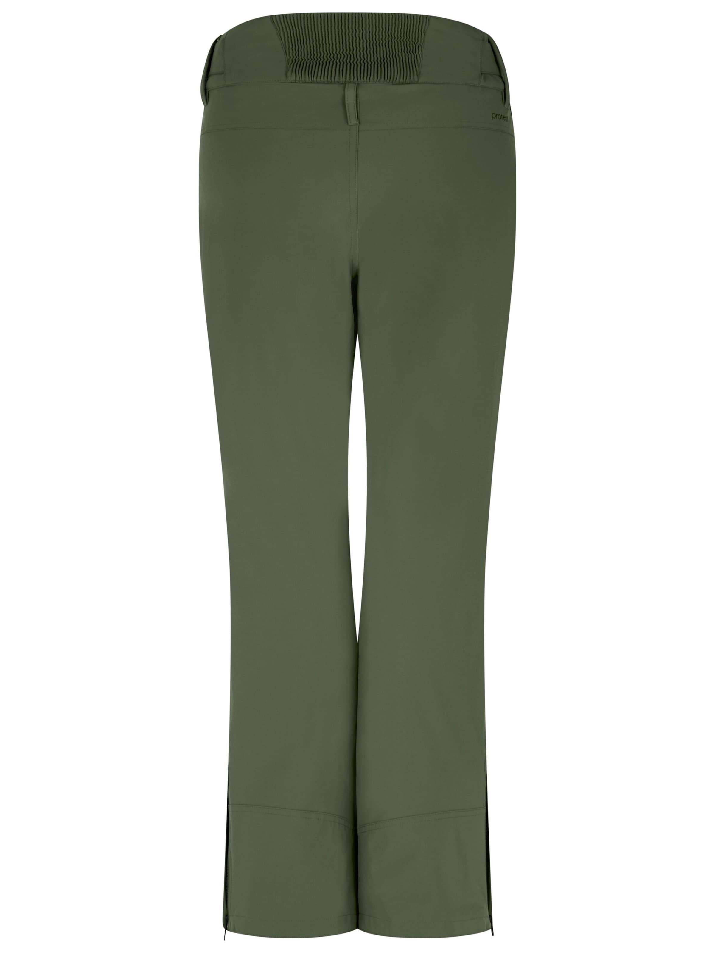 PROTEST Regular Workout Pants 'PRTCINNAMONES' in Green