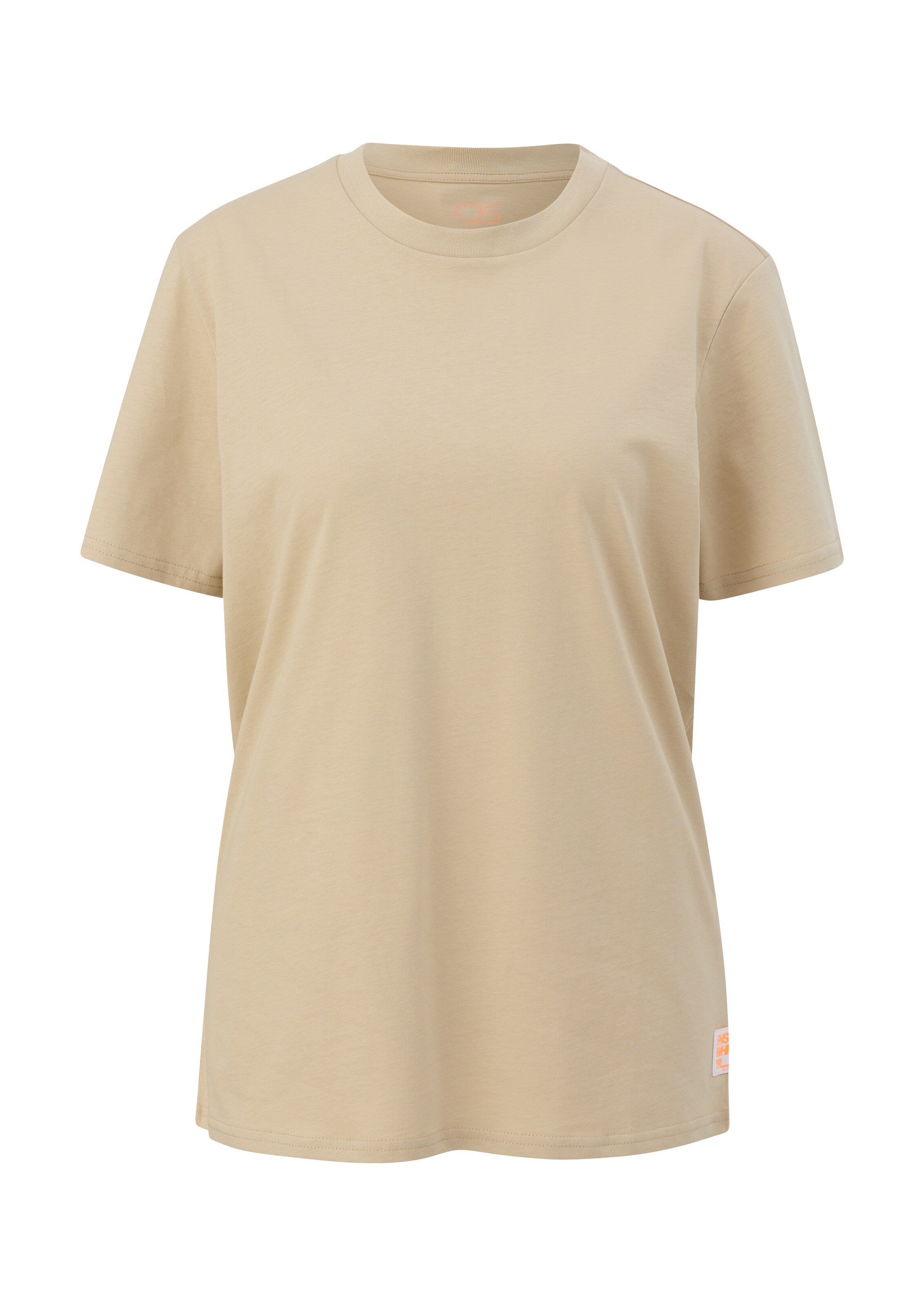 QS Shirt in Beige: front