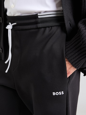 BOSS Tapered Trousers 'Zone' in Black