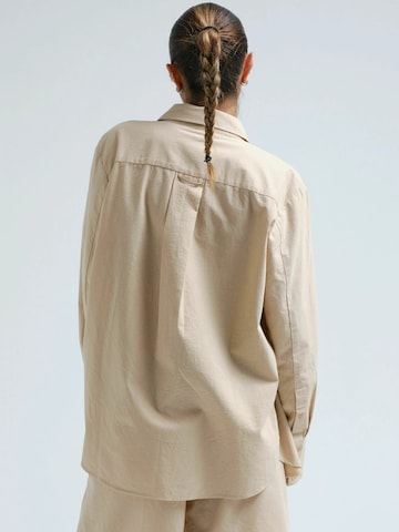 Chemisier 'Amalfi' Seamless Basic en beige