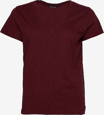 Superdry Shirt in Rood: voorkant