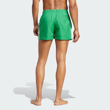 Shorts de bain 'Adicolor 3-Stripes' ADIDAS ORIGINALS en vert