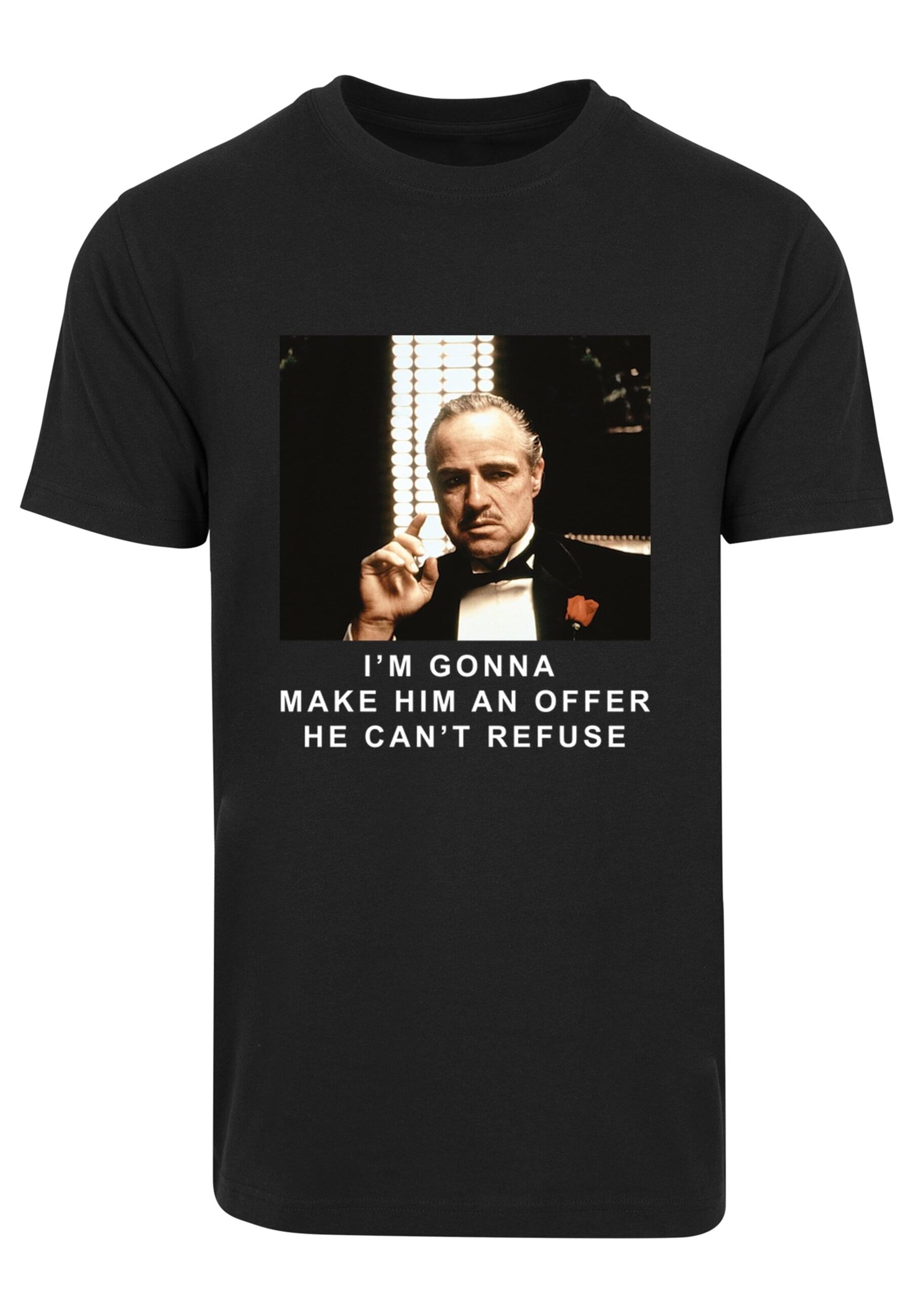 Merchcode Shirt 'Godfather Refuse' in Black: front