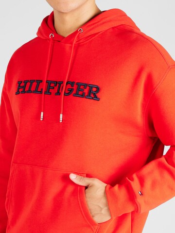 TOMMY HILFIGER - Sudadera en rojo