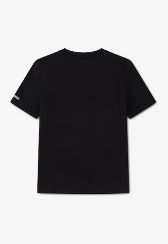 CONVERSE - Camiseta 'DOUBLE KICKS' en negro