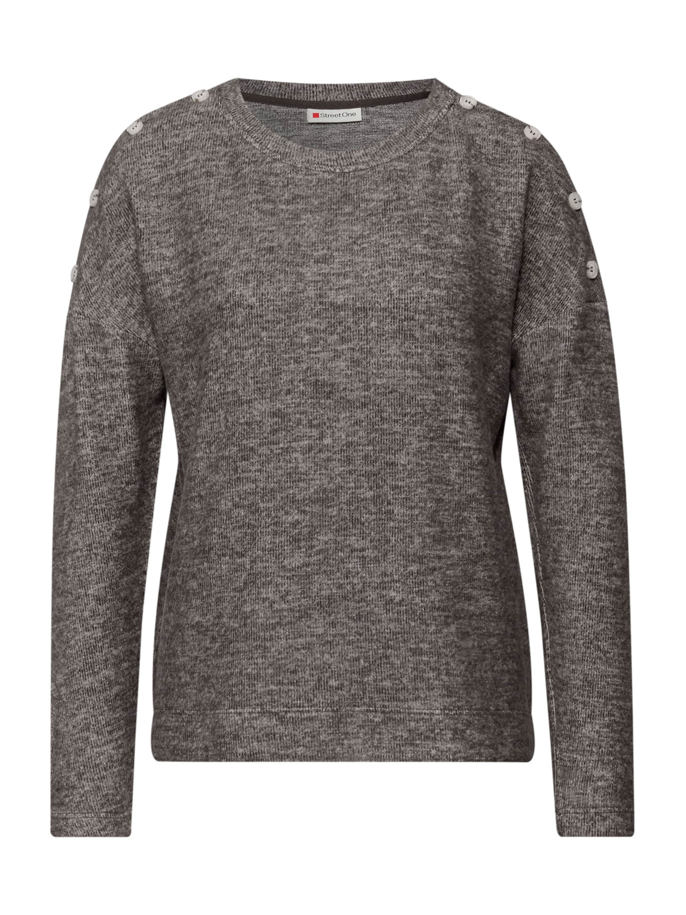 STREET ONE Tröja i brun: framsida