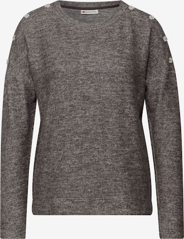 STREET ONE Kampsun, värv pruun: eest vaates